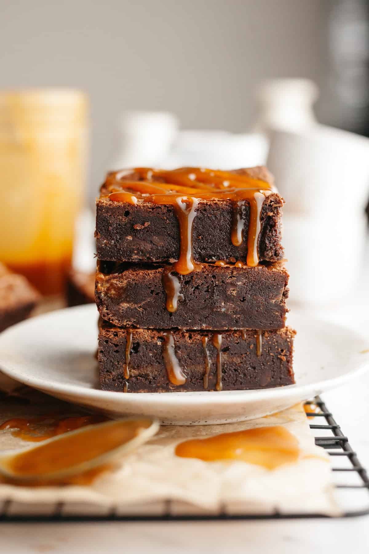 Salted Caramel Brownie